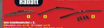 B1 Discount Baumarkt Bosch Scheibenwischer Angebot