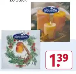 Rossmann Alouette Motiv-Servietten Angebot