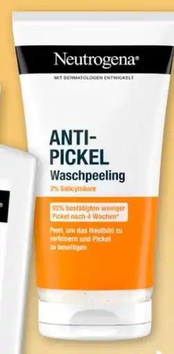 Rossmann Neutrogena Anti-Pickel Waschpeeling Angebot