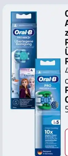 Rossmann Oral-B Aufsteckzahnbürste Pro Kids 3+ Überlegene Reinigung Angebot