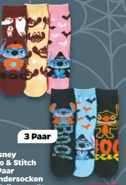 NETTO Disney Lilo & Stitch Kindersocken Halloween 3 Paar Angebot
