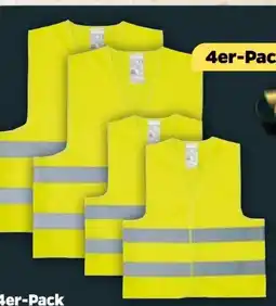 NETTO Warnwesten Familie 4er-Pack Angebot