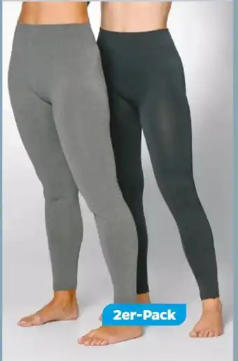 NETTO Damen Winter-leggings 2er-Pack Angebot