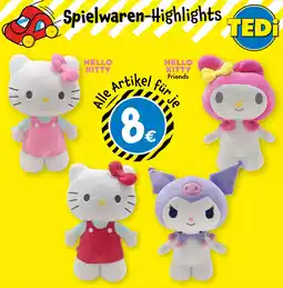 TEDi Spielwaren Hello Kitty Angebot