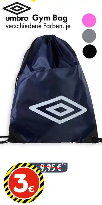 TEDi Umbro Gym Bag Angebot