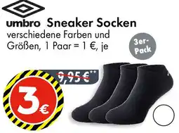 TEDi umbro Sneaker Socken Angebot