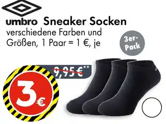 TEDi umbro Sneaker Socken Angebot