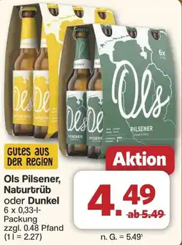 Famila Nord West Ols Pilsener, Naturtrüb oder Dunkel Angebot