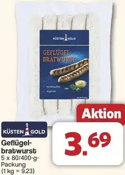Famila Nord West KÜSTEN GOLD Geflügelbratwurst Angebot