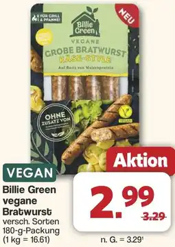 Famila Nord West Billie Green vegane Bratwurst Angebot