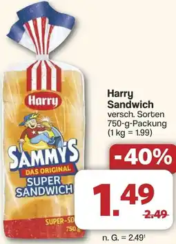 Famila Nord West Harry Sandwich Angebot