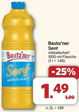 Famila Nord West Bautz'ner Senf Angebot