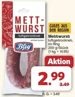 Famila Nord West Bley Mettwurst Angebot