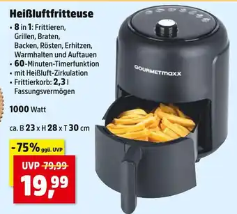 Thomas Philipps Gourmetmaxx heißluftfritteuse Angebot