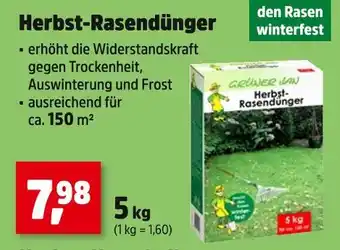 Thomas Philipps Herbst-rasendünger Angebot