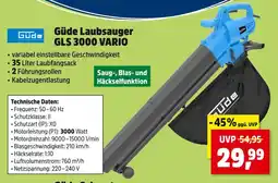 Thomas Philipps Güde güde laubsauger gls 3000 vario Angebot