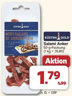 Famila Nord West KÜSTEN GOLD Salami Anker Angebot