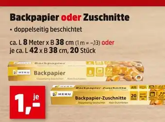 Thomas Philipps Heku backpapier Angebot