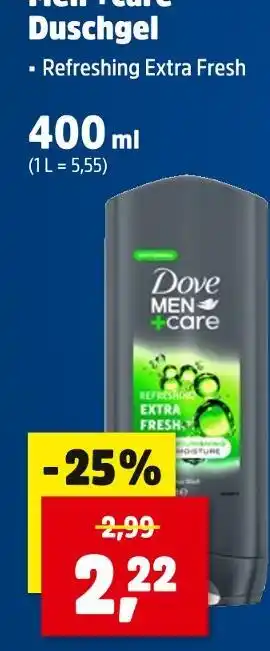 Thomas Philipps Dove men+care duschgel Angebot