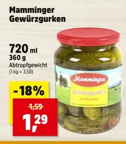 Thomas Philipps Maminger gewürzgurken Angebot