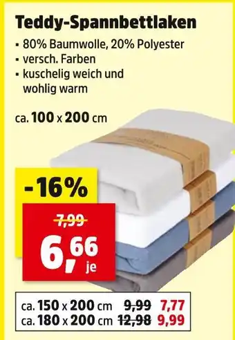 Thomas Philipps Teddy-spannbettlaken Angebot