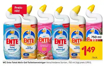 Rusta Wc ente total aktiv gel toilettenreiniger Angebot