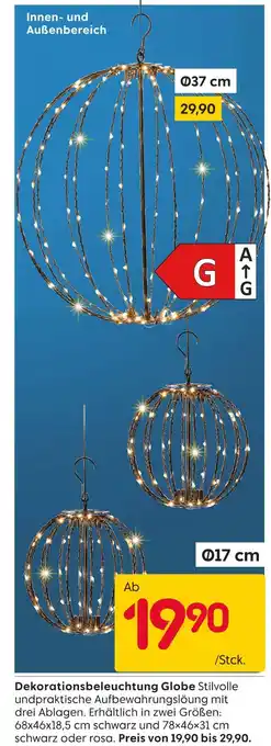 Rusta Dekorationsbeleuchtung globe Angebot