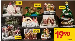 Rusta Weihnachtsdorf mit beleuchtung Angebot