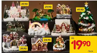 Rusta Weihnachtsdorf mit beleuchtung Angebot