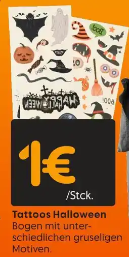Rusta Tattoos halloween Angebot