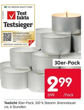 Rusta Teelicht Angebot