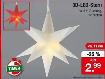 Zimmermann 3d-led-stern Angebot