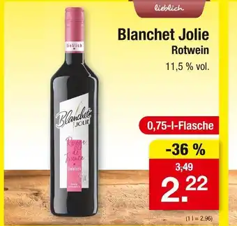 Zimmermann Blanchet jolie rotwein Angebot