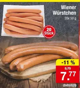 Zimmermann Wiener würstchen Angebot