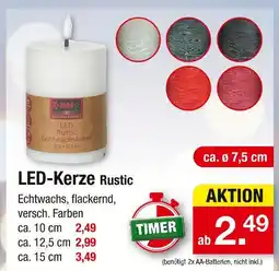 Zimmermann X-mas lighting edition led-kerze rustic Angebot