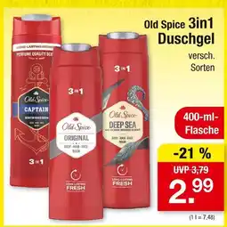 Zimmermann Old spice 3in1 duschgel captain Angebot
