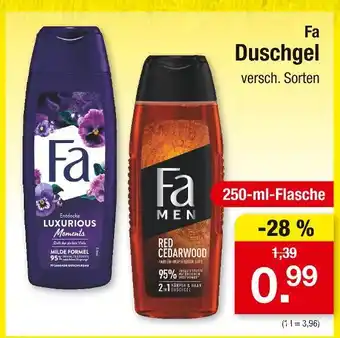 Zimmermann Fa luxurious moments duschgel Angebot