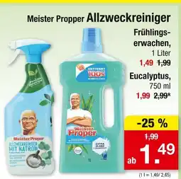 Zimmermann Meister proper allzweckreiniger frühlings-erwachen Angebot