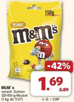 Famila Nord West M&M's Angebot
