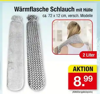 Zimmermann Wärmflasche schlauch mit hülle Angebot