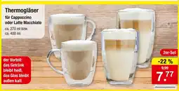 Zimmermann Thermogläser für cappuccino Angebot