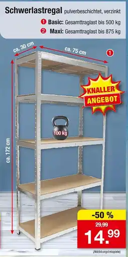 Zimmermann Schwerlastregal basic Angebot