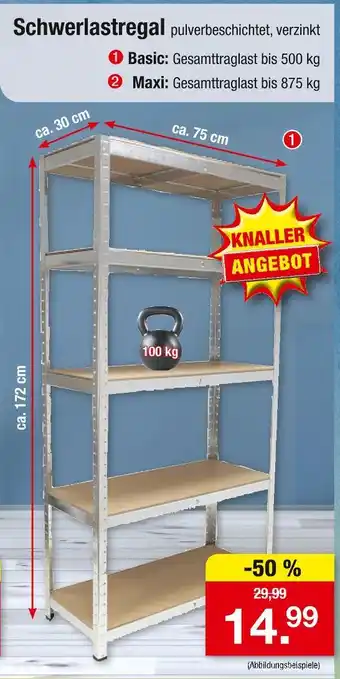 Zimmermann Schwerlastregal basic Angebot