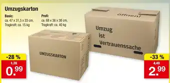 Zimmermann Umzugskarton basic Angebot