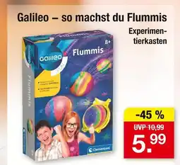 Zimmermann Clementoni galileo flummis Angebot