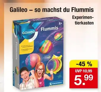 Zimmermann Clementoni galileo flummis Angebot