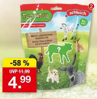 Zimmermann Schleich farm world - 8 bauernhoftiere Angebot