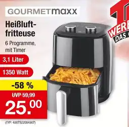 Zimmermann Gourmetmaxx heißluftfritteuse Angebot