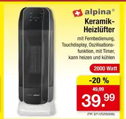 Zimmermann Alpina keramik-heizlüfter Angebot