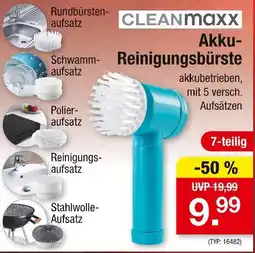 Zimmermann Cleanmaxx akku-reinigungsbürste Angebot